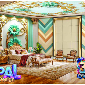 Opal 3D Wallpaper Design R-01