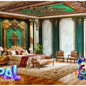 Opal 3D Wallpaper Design R-08