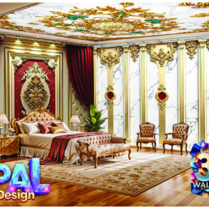 Opal 3D Wallpaper Design R-10