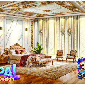 Opal 3D Wallpaper Design R-11