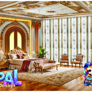 Opal 3D Wallpaper Design R-12
