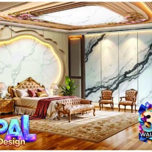 Opal 3D Wallpaper Design R-13