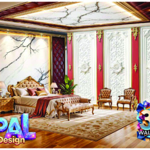 Opal 3D Wallpaper Design R-14