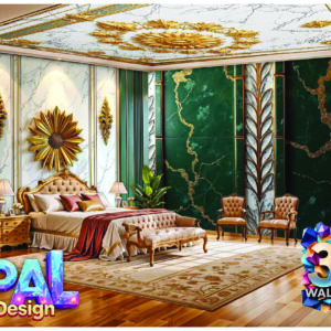 Opal 3D Wallpaper Design R-16