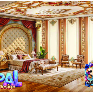 Opal 3D Wallpaper Design R-19