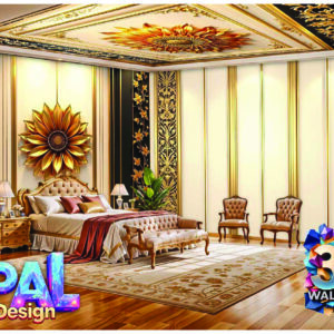 Opal 3D Wallpaper Design R-20