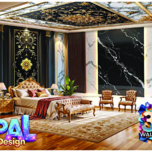 Opal 3D Wallpaper Design R-22