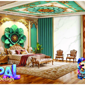 Opal 3D Wallpaper Design R-23