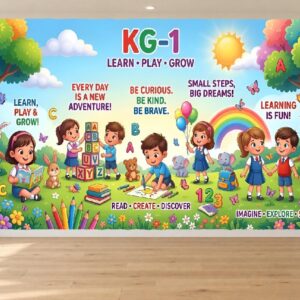 KG-1 Learning & Activity Classroom Wallpaper