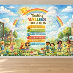 Values Education & Character Building School Wallpaper