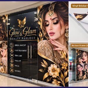 Vinyl Sticker – Custom Glass & Wall Branding in Pakistan